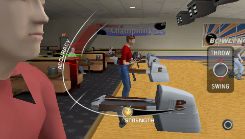 Brunswick Pro Bowling screenshot 3 for PSP